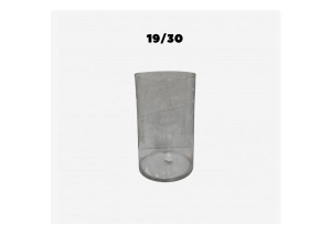 Vaso Cilindrico in Vetro Trasparente Diverse Misure | Vendita Ingrosso