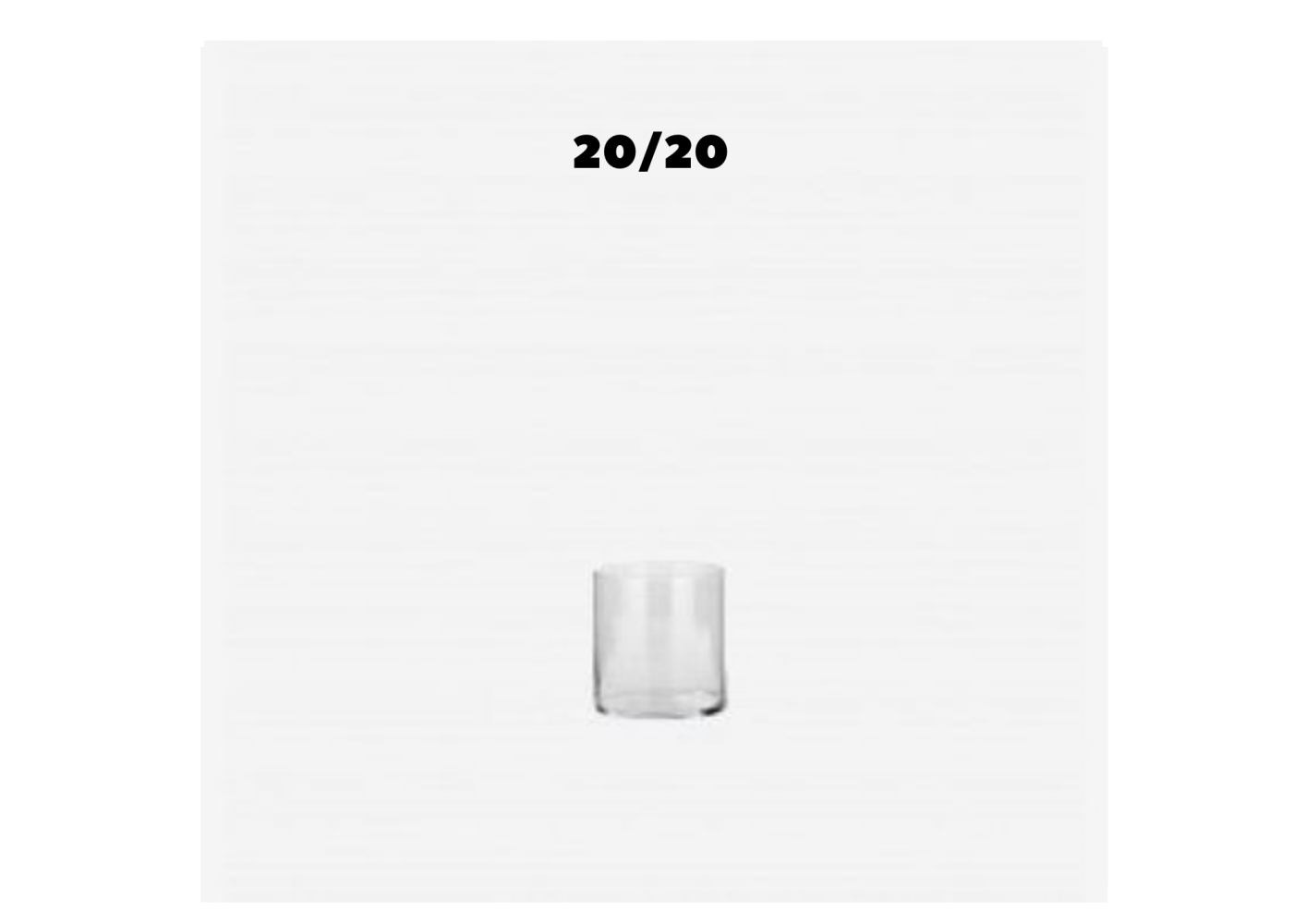 Vaso Cilindrico in Vetro Trasparente Diverse Misure | Vendita Ingrosso