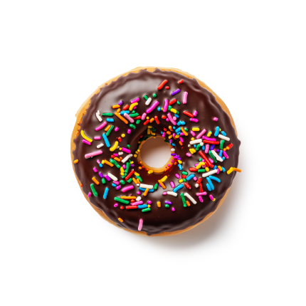 Donuts al cacao (6 pezzi)Incartare