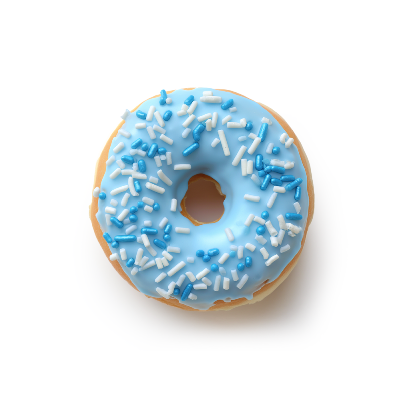 Donuts alla vaniglia (6 pezzi)Incartare