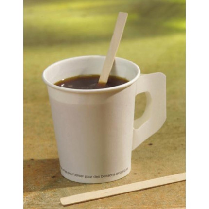 Bastoncini in Legno Bio per Bevande da Asporto e Macchinette (1000pzz)