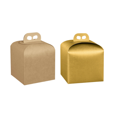 Scatola porta panettone con manico 750Gr