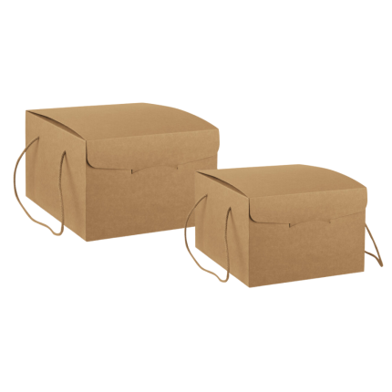 Scatola Segreto con cordini avana Scatola Segreto con cordini avana