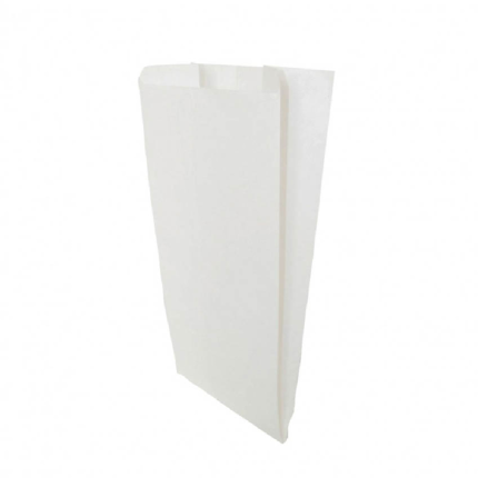 Buste a soffietto in carta kraft bianca