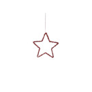 Stella decorativa rossa