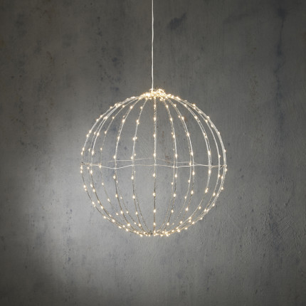 Sfera decorativa luminosa con timer 40cm