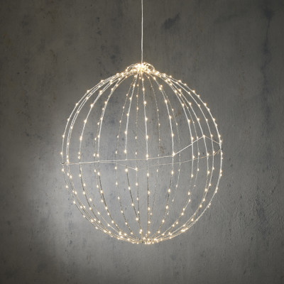 Sfera decorativa luminosa con timer 50cm