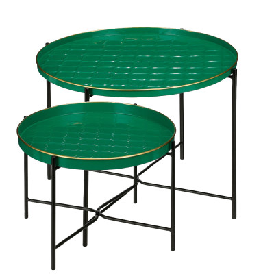 Tavolino amigo tondo verde 2