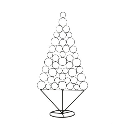 Albero in metallo cerchi 180 cm