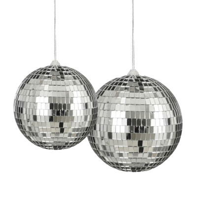 Sfera a specchio argento