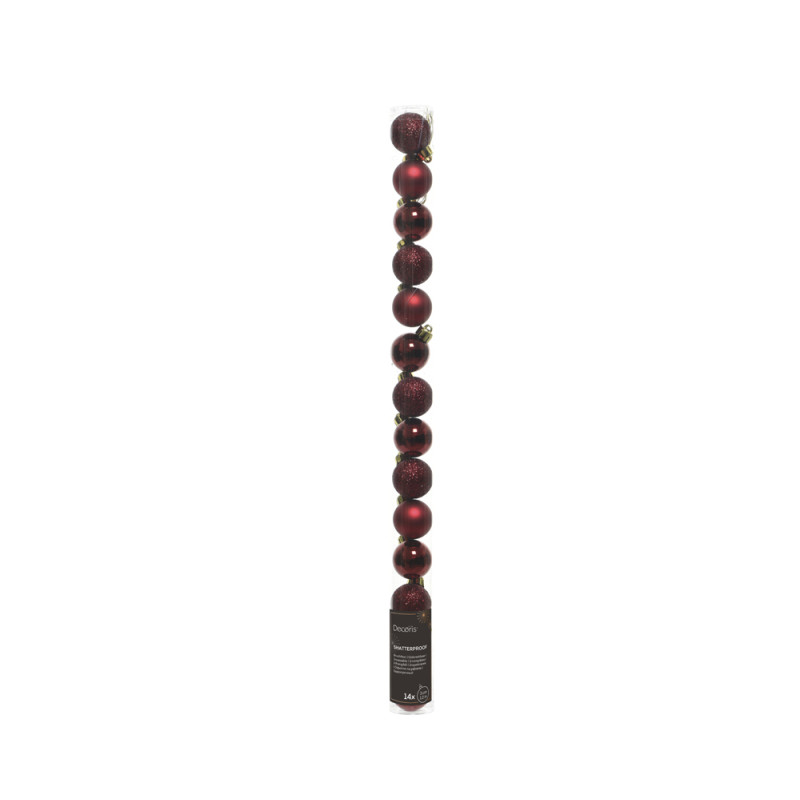 Palline per albero di natale 3cm (14 pezzi)