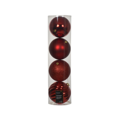 Sfere infrangibili assortite 14cm (4 pezzi) 2