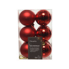 Palline di natale 6cm (12 pezzi)