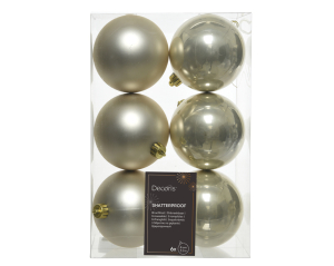 Palline per Albero di Natale 8cm (6 pezzi) Palline per Albero di Natale 8cm (6 pezzi)
