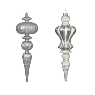 Pendente anticato argento 30cm