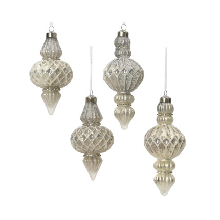 Pendente natalizio anticato 16cm Pendente natalizio anticato 16cm