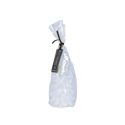 Candela albero innevato 16cm