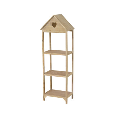 Espositore casetta in legno 130cm