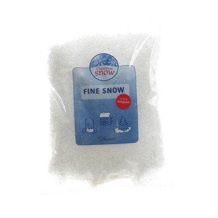Busta di neve fine 350gr Busta di neve fine 350gr