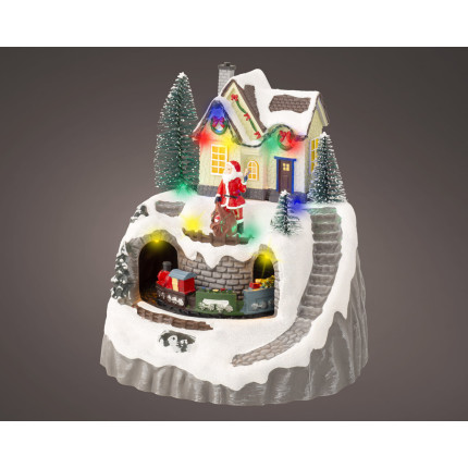 Paesaggio led innevato Paesaggio led innevato