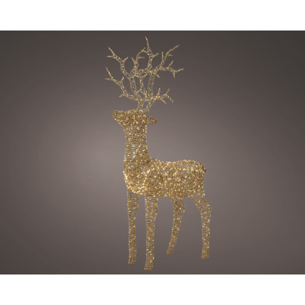 Rennaluminosa  effetto vimini 180cm per esterno