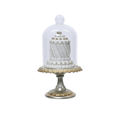 Torta poliresina con cloche 19cm