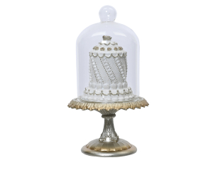 Torta poliresina con cloche 19cm Torta poliresina con cloche 19cm