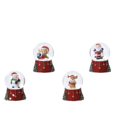 Sfera acqua xmas 6cm 2