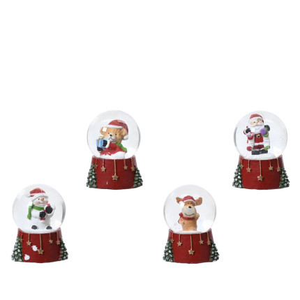 Sfera acqua xmas 6cm