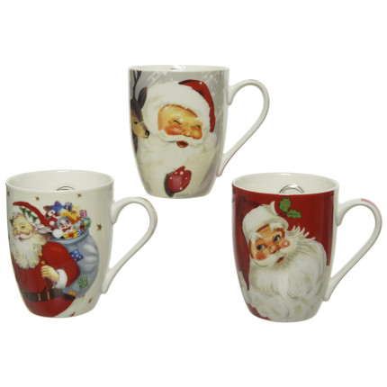 Mug porcellana santa claus