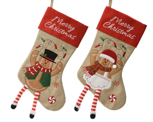 Calza natale con personaggio