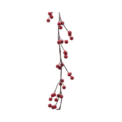 Ghirlanda di bacche rossa 130cm
