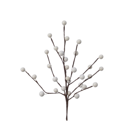 Pick di bacche bianche 26cm