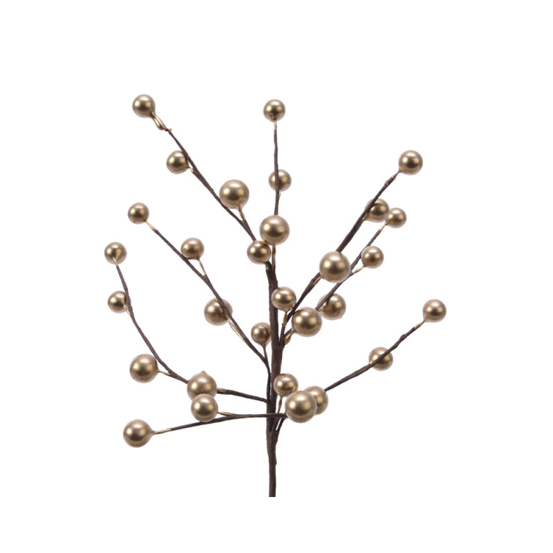 Pick di bacche dorate 26cm