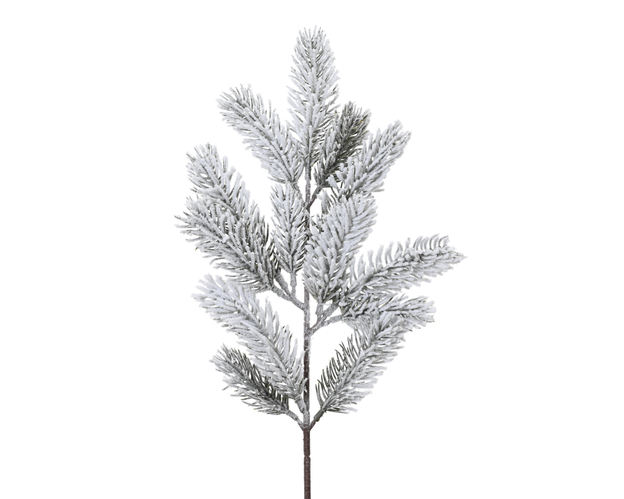 Ramo di Pino Innevato 23cm 50cm e 63cm - Fornitura Natale