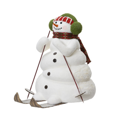 Pupazzo neve con paraorecchie