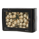 Palline in vetro lucide con filo ferro 2cm (144 pezzi)