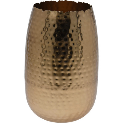 Vaso in metallo oro 29 cm