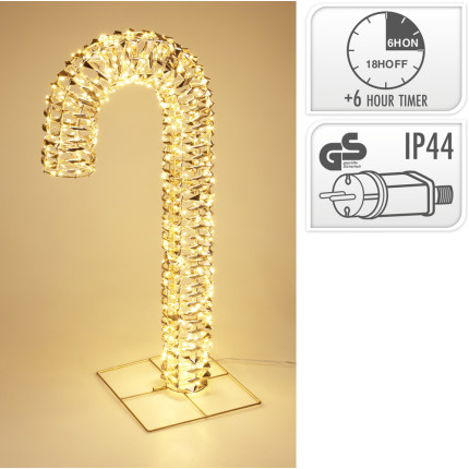 Candy cane luminoso 75cm Candy cane luminoso 75cm