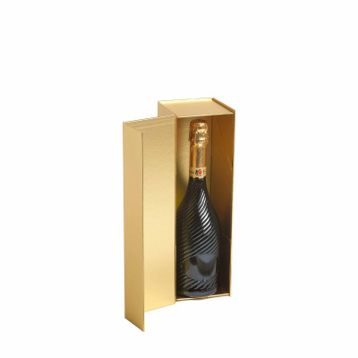 Scatola Gold con calamita per una bottiglia