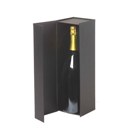 Scatola Black con calamita per bottiglia Magnum