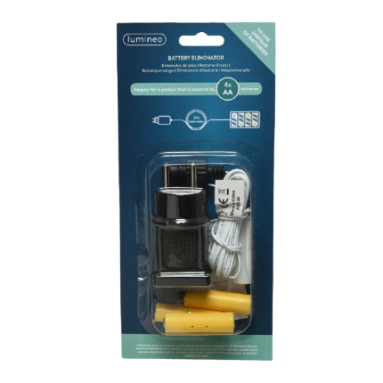 Alimentatore sostitutivo di batterie 4 AA Alimentatore sostitutivo di batterie 4 AA