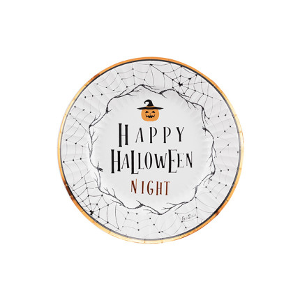 Piatti in carta halloween night