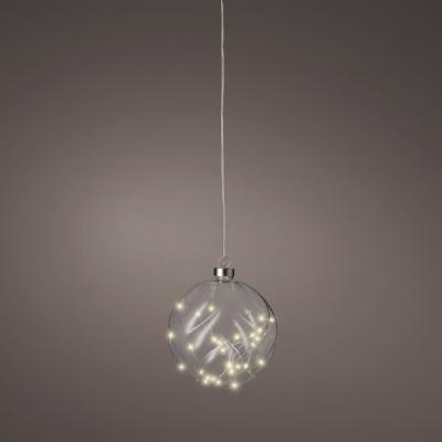 Sfera luminosa pendente 14cm