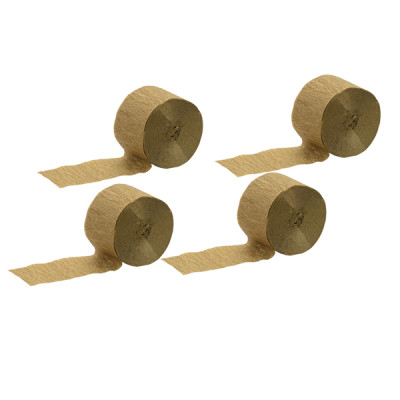 Rotoli carta crespa oro