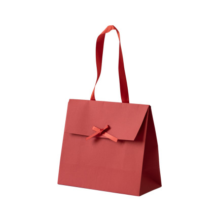 Buste Gift Bag rossa chiusura con velcro Buste Gift Bag rossa chiusura con velcro