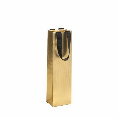 Shopper Gold per bottiglia