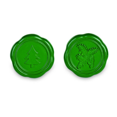 Ceralacca verde con adesivo