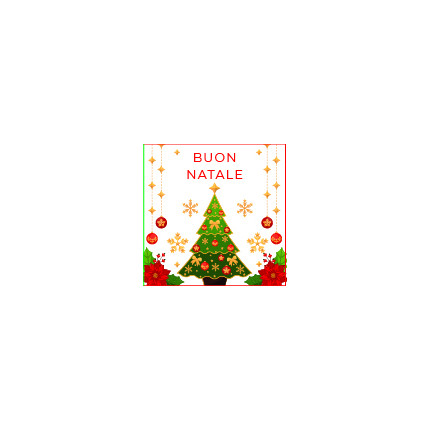 Chiudipacco Natale assortiti