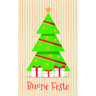 Biglietto Buon Natale